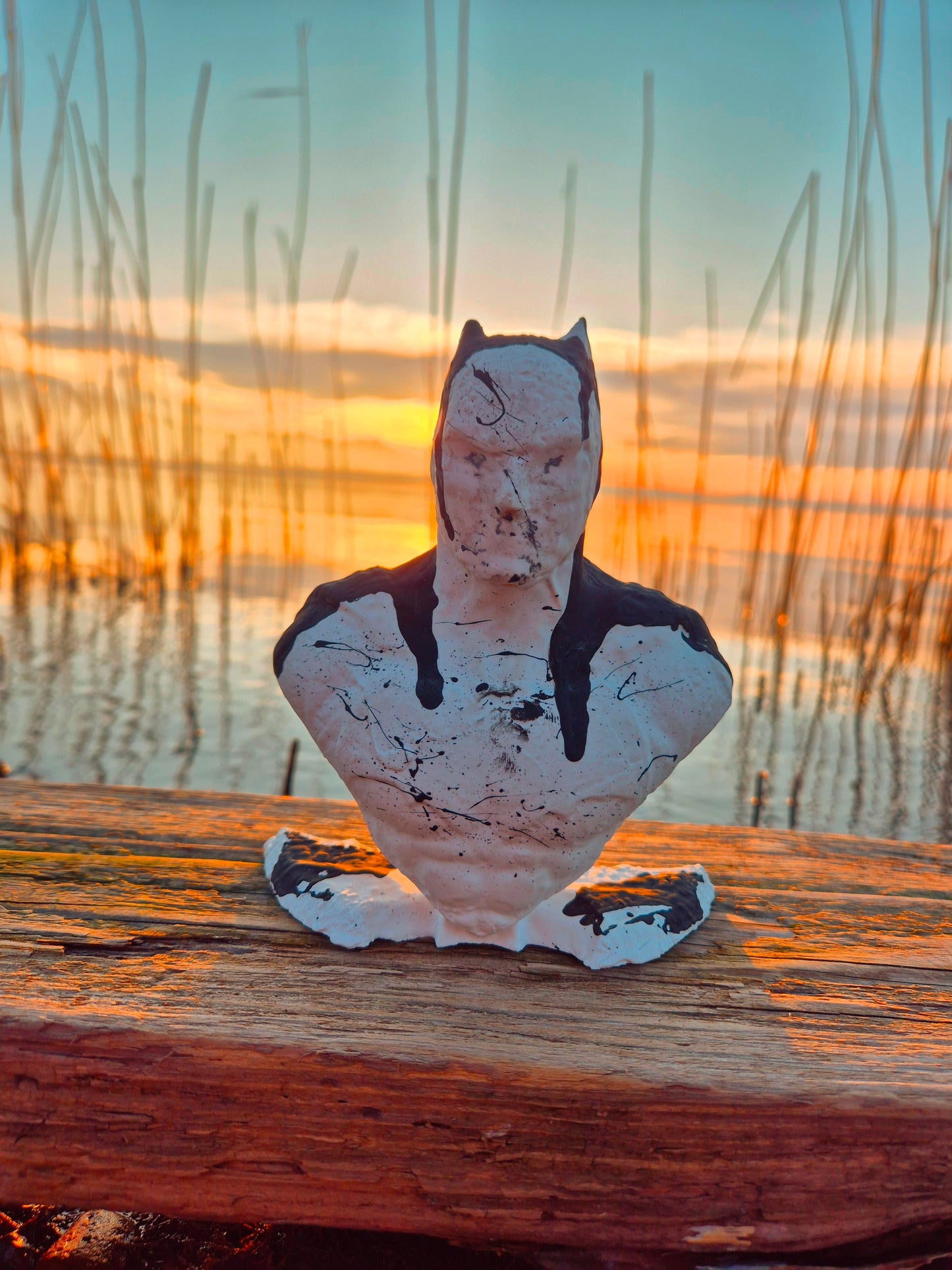 Batman-Skulptur